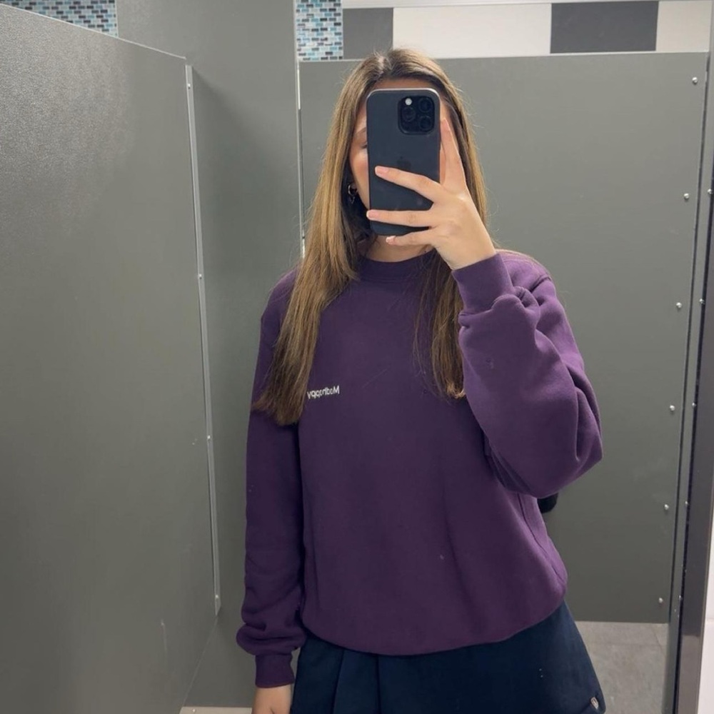 Purple Madhappy Sweatshirt